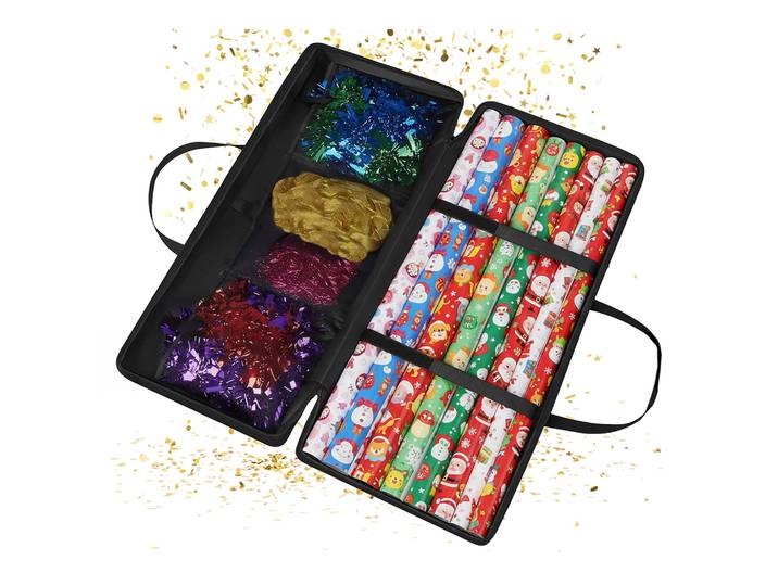 Geschenkpapier Aufbewahrung Schwarz