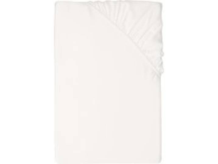 LIVARNO® Drap-housse de luxe en satin mélange coton-bambou 140-160x200x27cm (blanc)