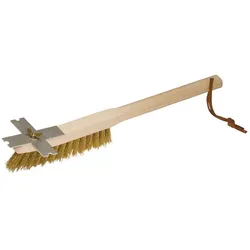 Bürstenhaus Redecker, Grillreinigungsutensil, Grillrostenbürste mit Schaber aus Edelstahl