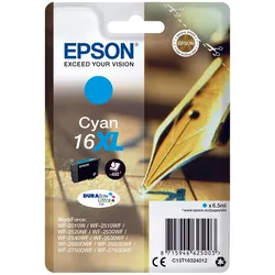 Epson Original 16XL Füller Druckerpatrone - cyan (C13T16324012)