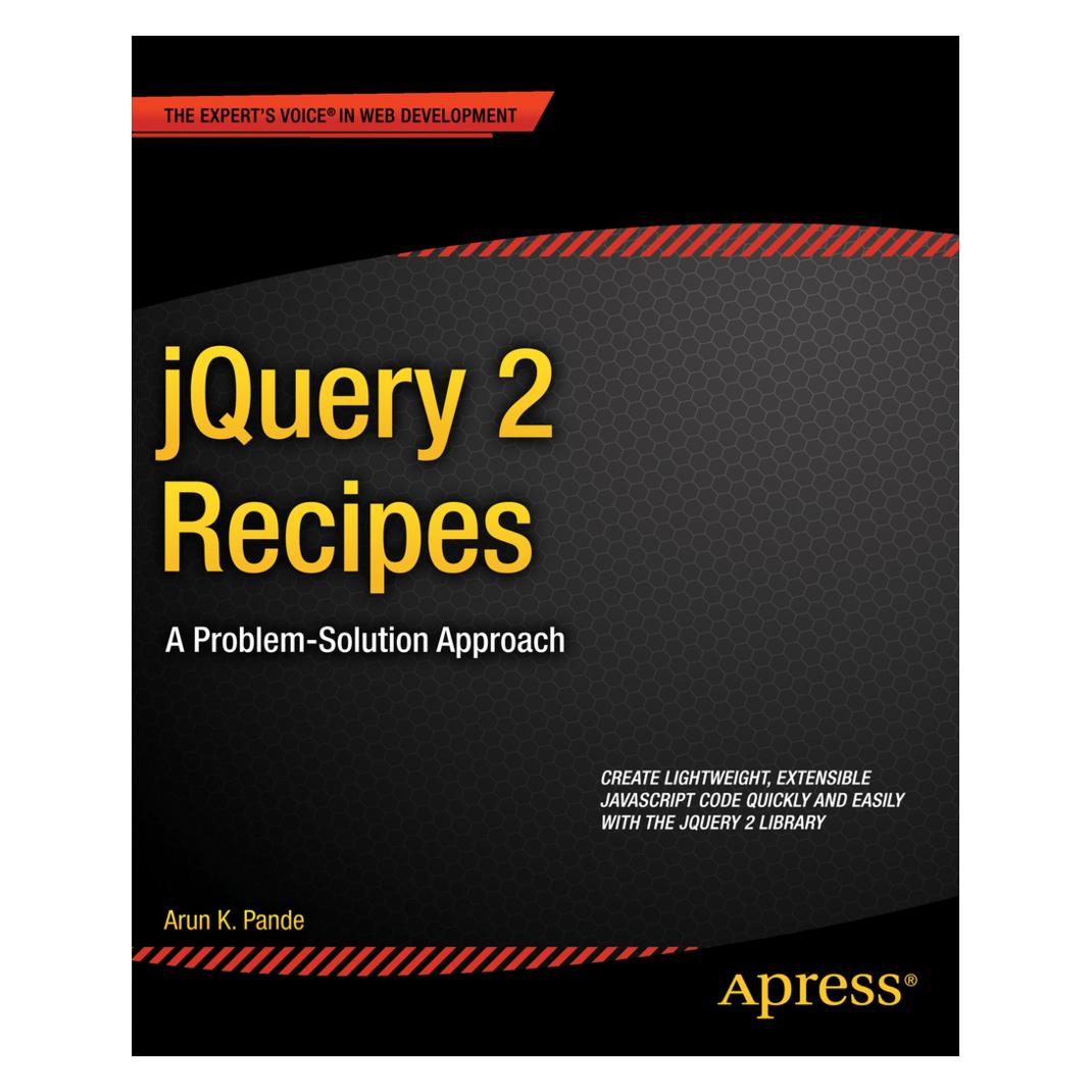 Springer jQuery 2 Recipes (Englisch, Softcover, Arun Pande) (55533003)