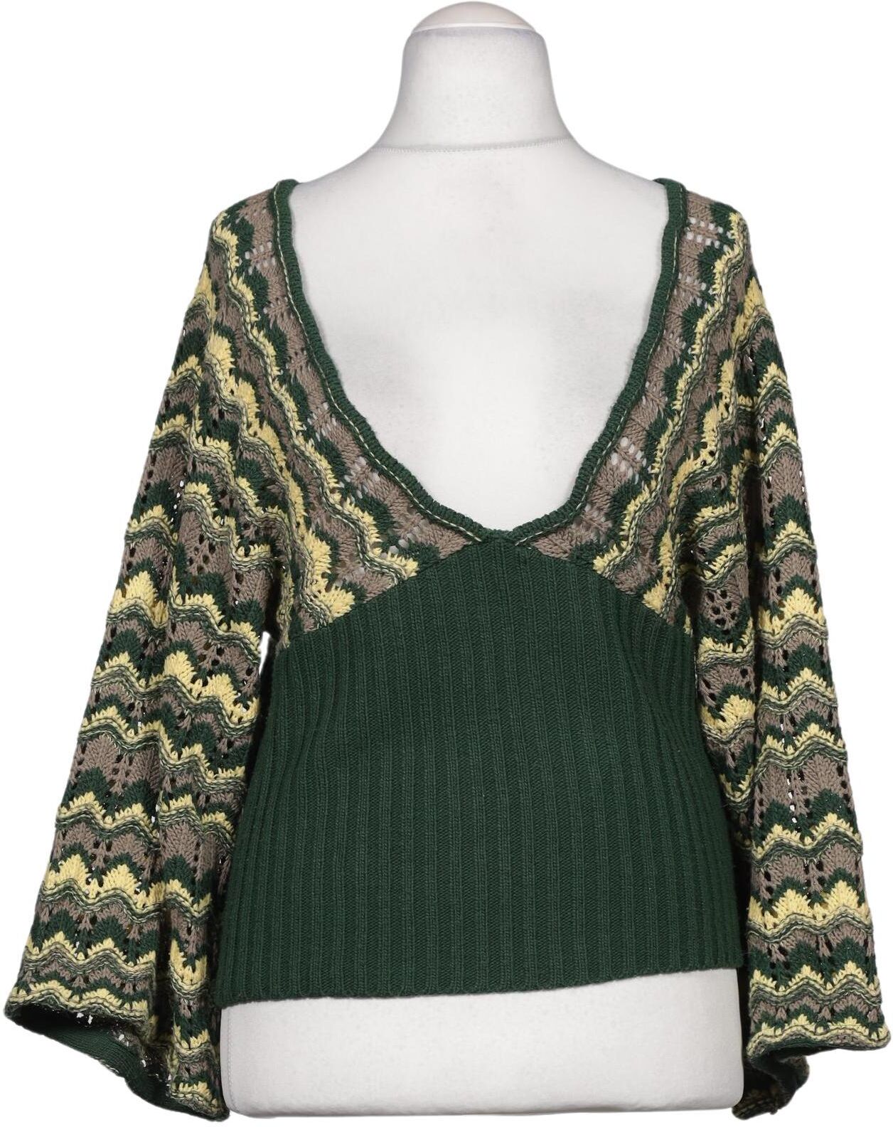 bloom Damen Pullover, Grün, Gr. M, Synthetik - Second Hand