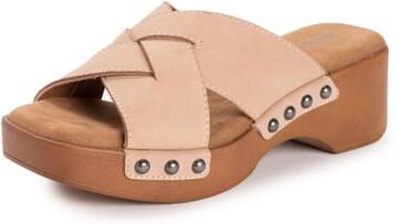 Women's Cadence Sandal by MUK LUKS in Blush Nubuck (Size 10 M)