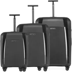 Epic Phantom SL 4 Rollen Kofferset 3-teilig, Koffer, Schwarz