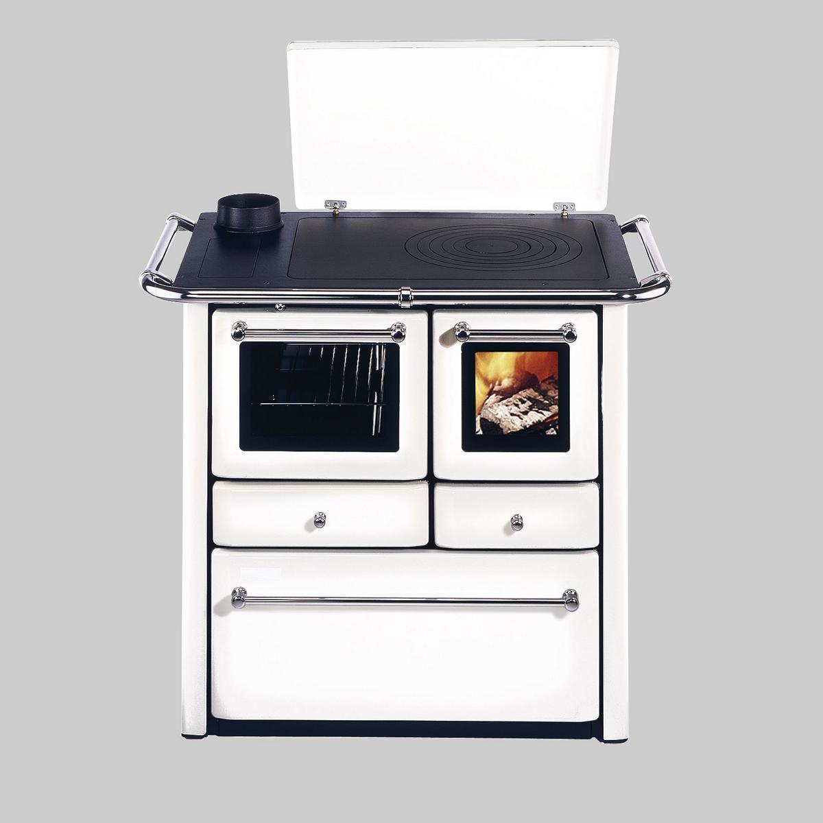 WAMSLERHAUSU Landhausherd WESTMINSTER K85F LINKS,WEISS, 6KW 16919414
