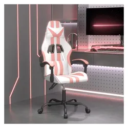 vidaXL Olfones (Ohne Fussablage), Gaming Stuhl, Rosa