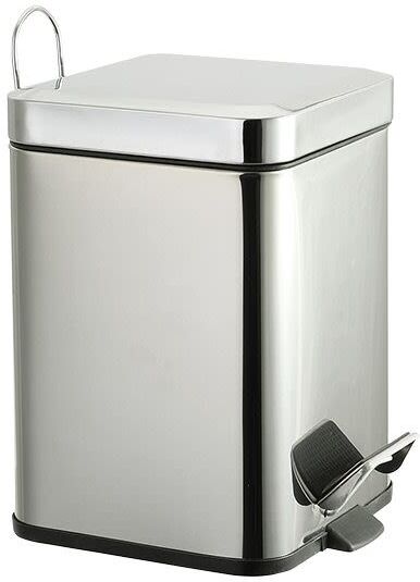 Bravat cosmetic bin with soft close 3 liters square 639250