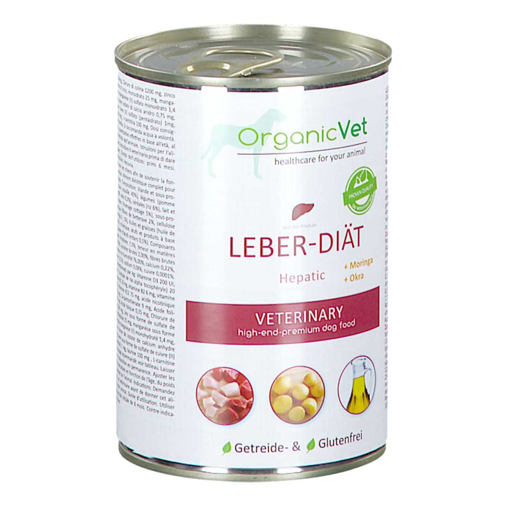 organicVet GmbH Organicvet Hund Nassnahrung Leber-Diät 12376118