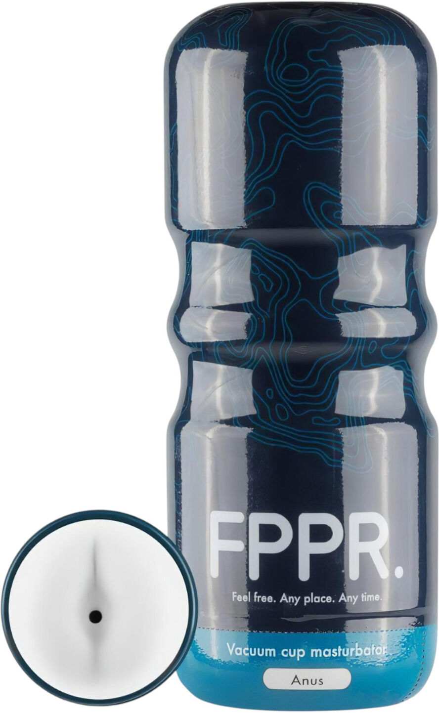 FPPR - realistic artificial bum masturbator (white)