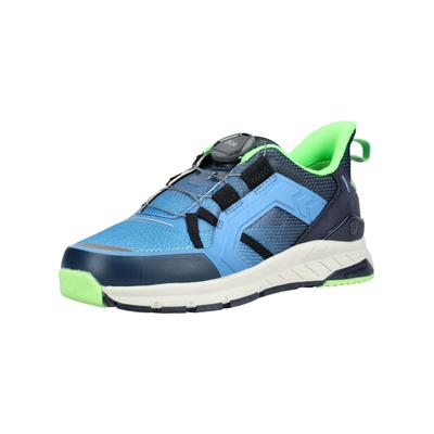 Sneaker RICOSTA "Ricosta Sneaker Mesh", Mädchen, Gr. 38, blau (blau, schwarz), Textil, Schuhe Sneaker