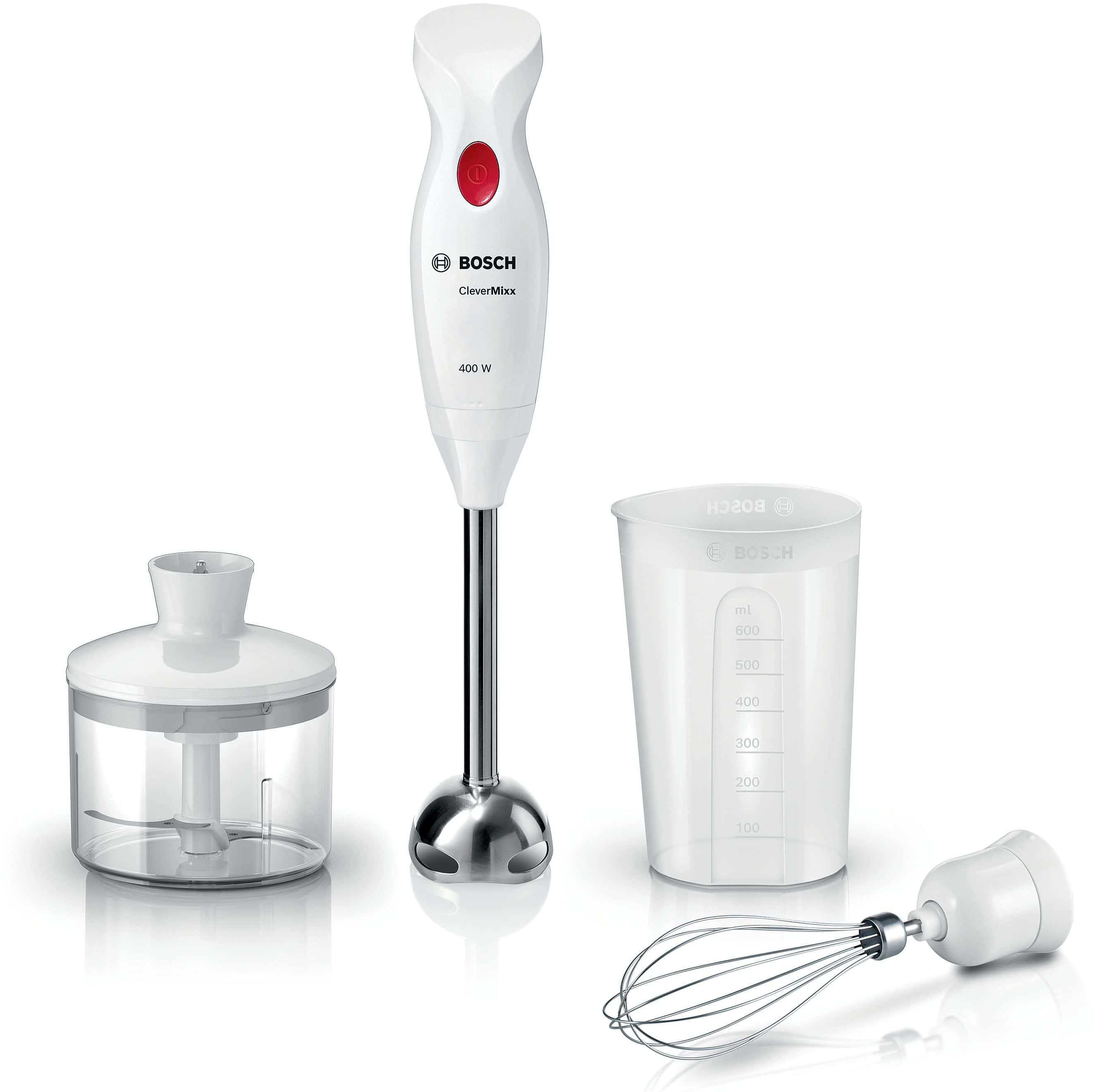 Bosch MSM24500 CleverMixx Stabmixer 400 W (Rot, Weiß)