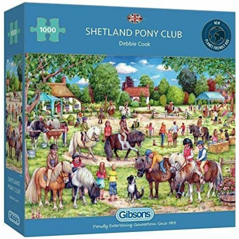 Gibsons Puzzel Shetland Pony Club 1000 stukjes