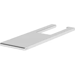 Keuco Edition 400 Papierhalter 11573170000 Alu silber-eloxiert, mit Ablage, offene Form