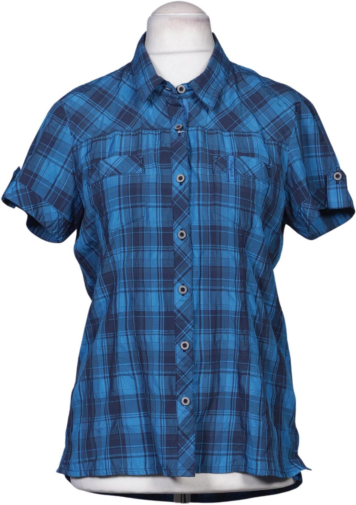 Bergans of Norway Damen Bluse, Blau, Gr. M, Synthetik - Second Hand