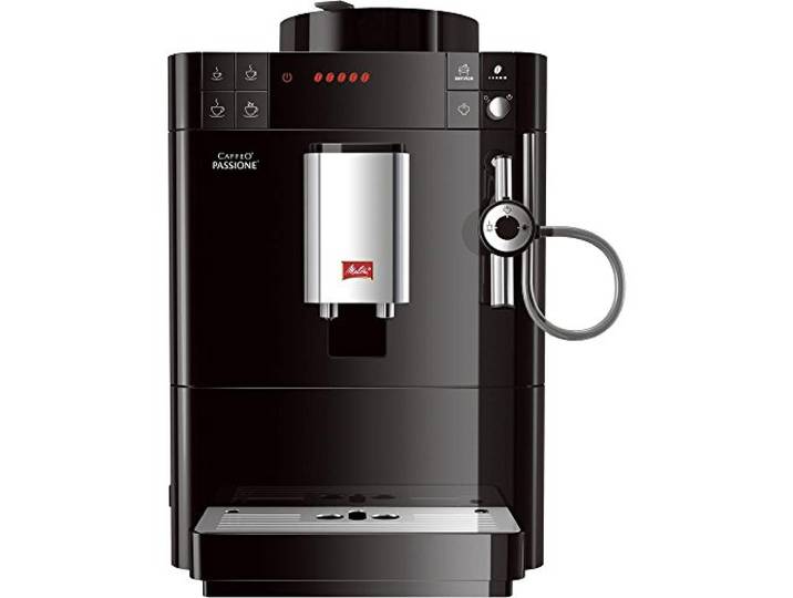 Melitta Caffeo Passione F530-102, Kaffeevollautomat mit Auto-Cappuccinatore-System, Schwarz