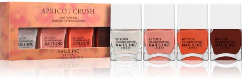 Nails Inc. Apricot Crush nail polish set