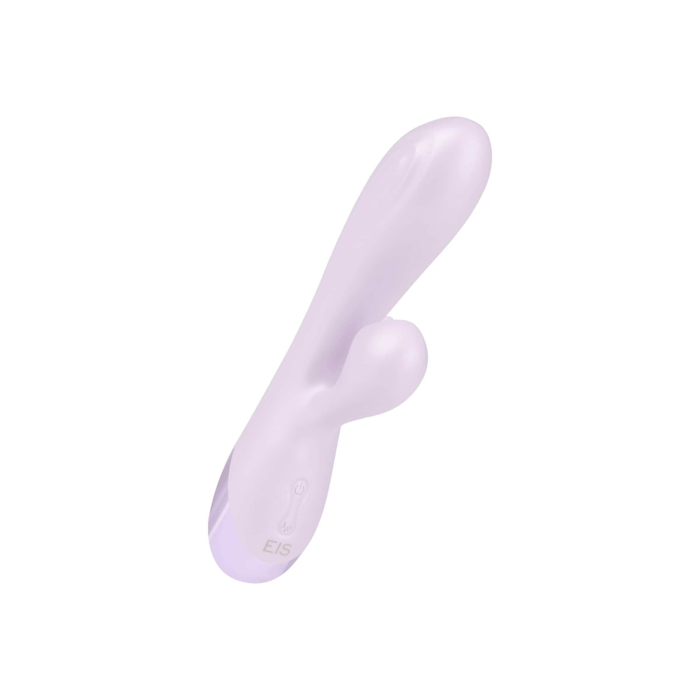 Silikon-Rabbitvibrator mit Zunge, 19,5 cm