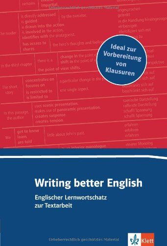Christoph Wurm - Writing better English A2-B2: Lernwortschatz zur Textarbeit - Preis vom 09.10.2026 07:28:09 h