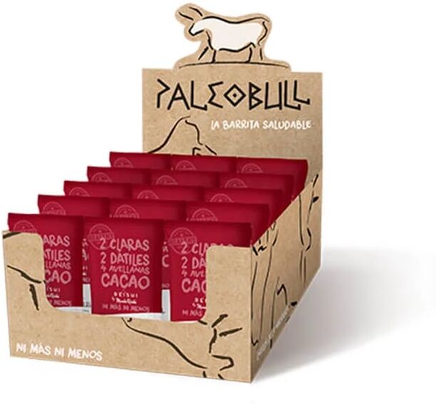 Paleobull BARRA COM REISHI E CACAU 15 Barras de 50g