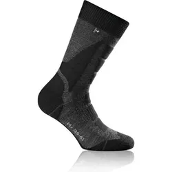 ROHNER Socken back-country l/r, Größe 42-44 in Schwarz Schwarz