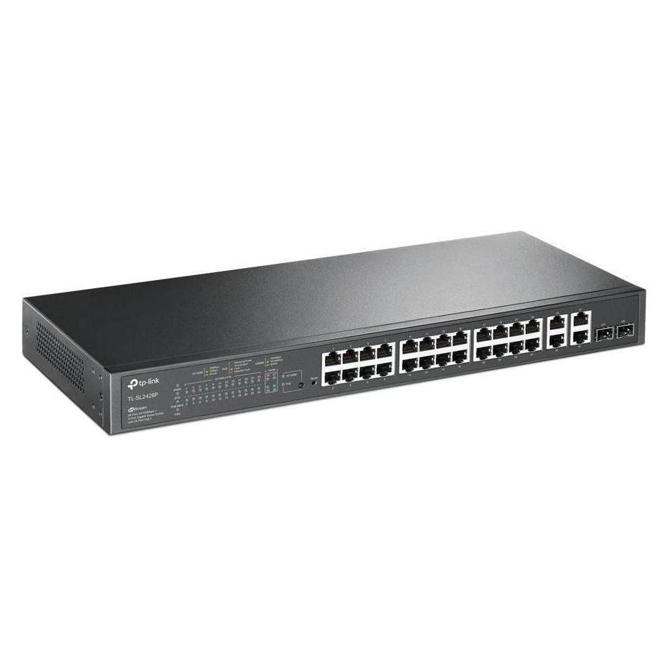 TP-Link SL2428P - TL- JetStream Smart PoE-Switch (24 Ports) (SL2428P)