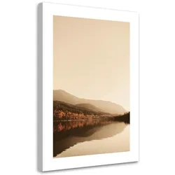 WANDBILD friedlicher see