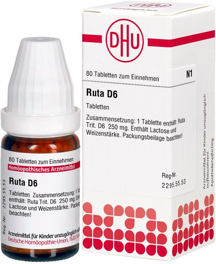 DHU Ruta D6 Tabletten 80stk