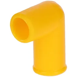 Kerbl Saugknie für Hygieneventil, 5 Stck. Beutel gelb - 14222/5 - gelb