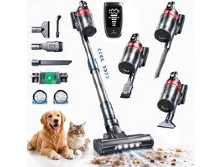 Aspirateur balai sans fil Aspirateur balai 85kPa (85000Pa) 80 min bac 1 8L