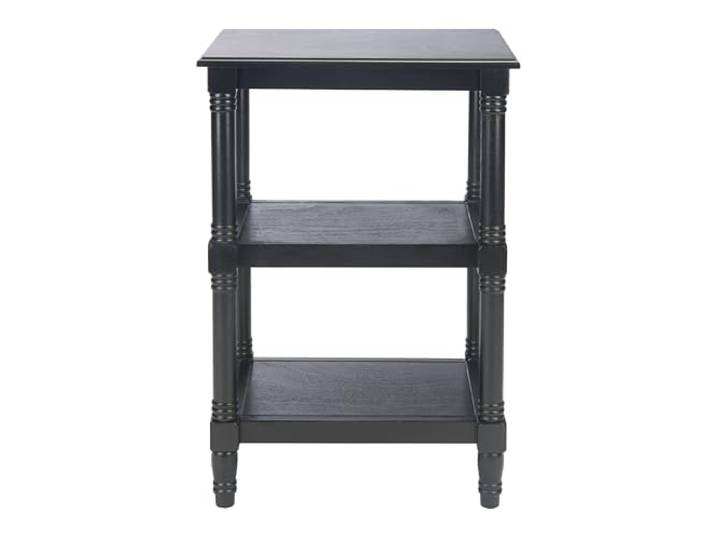 SAFAVIEH Modern Akzent-Tische aus Holz, Schwarz, 50 x 40 x 75 cm