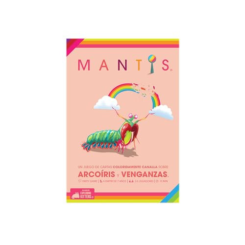 Exploding Kittens Mantis Canalla Kleurrijk kaartspel voor 2 tot 6 spelers