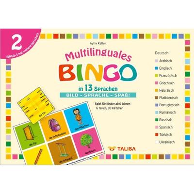 Multilinguales BINGO in 13 Sprachen (Nr.2)