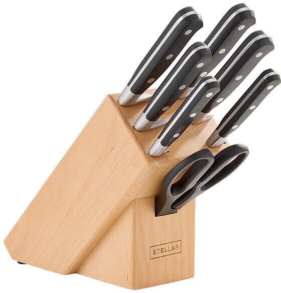 Stellar Classic 7 Piece Knife Block Set