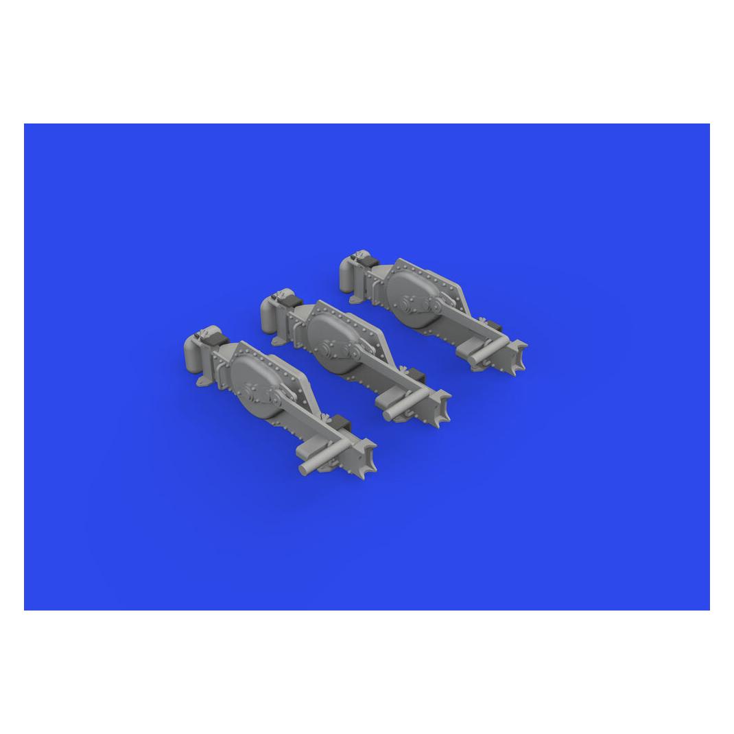 Eduard WWII German 10 ton jacks PRINT 1/35 (635024)