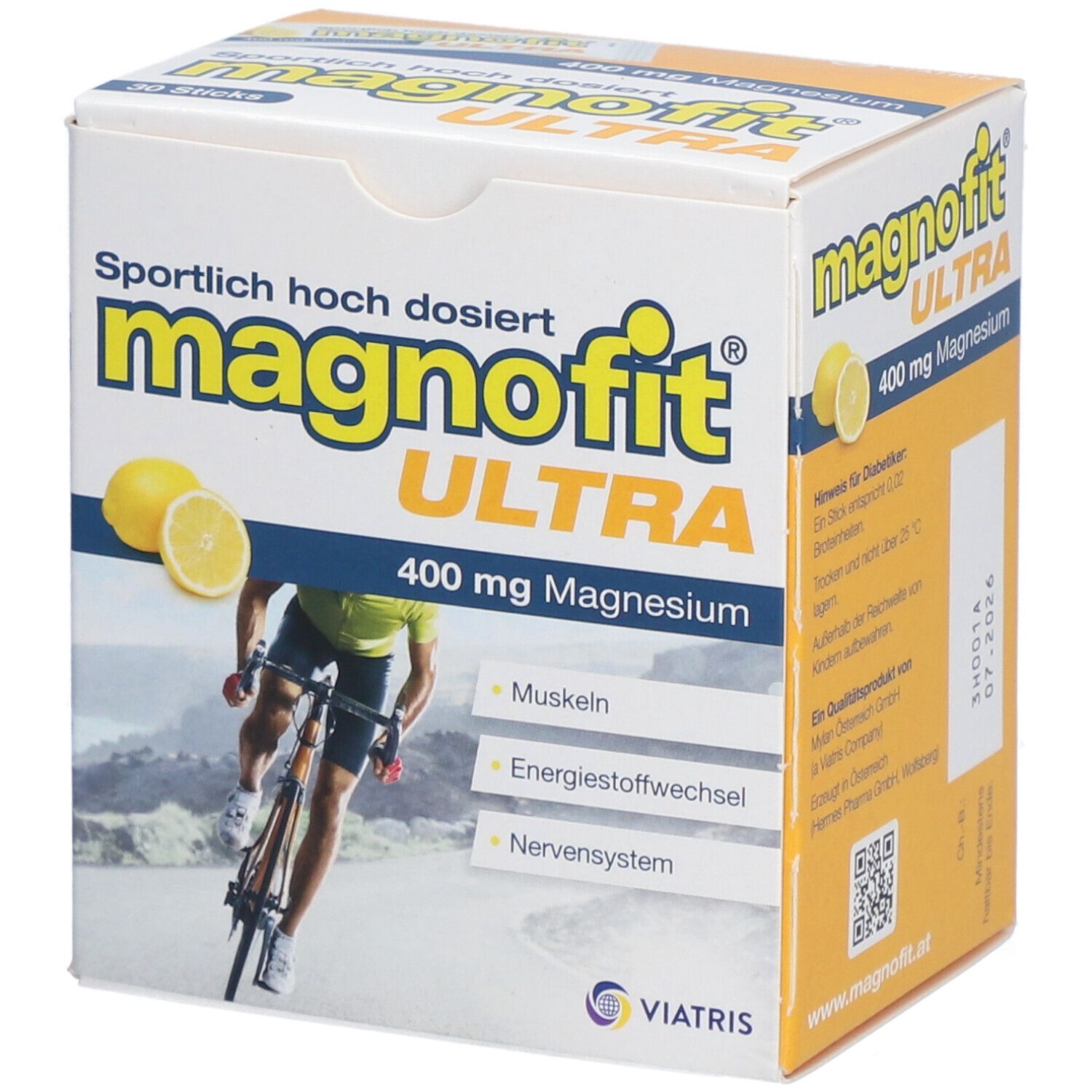 Magnofit Ultra 400Mg Stick 30 St Pulver