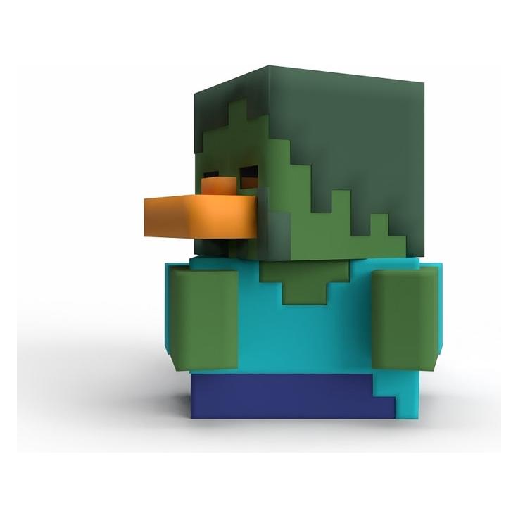 Numskull - TUBBZ Canard de bain - Minecraft - Zombie (Première Édition) - 9cm (156037)
