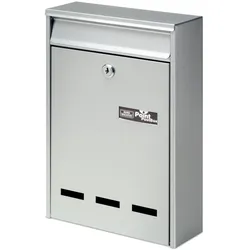 Burg Wächter Briefkasten Pocket Silber 5871 SI