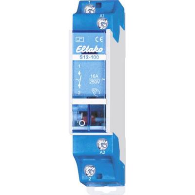 Eltako Stromstoß-Schalter Hutschiene S12-100-24V DC 1 Schließer 24V 10A 2300W 1St.