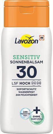 Lavozon LSF 30 Hoch Sensitiv Sonnencreme 200 ml 2852856