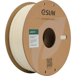 eSUN eABS-HT Hochtemperatur Natural Filament 1.75mm 1Kg (ABS, 1000 g, 1.75 mm), Filament, Weiss