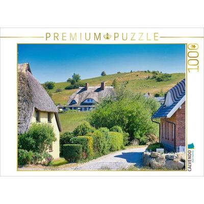 CALVENDO Puzzle Gager - Blick in die Zickerschen Berge | 1000 Teile Lege-Größe 64 × 48 cm Foto-Puzzle für glückliche Stunden