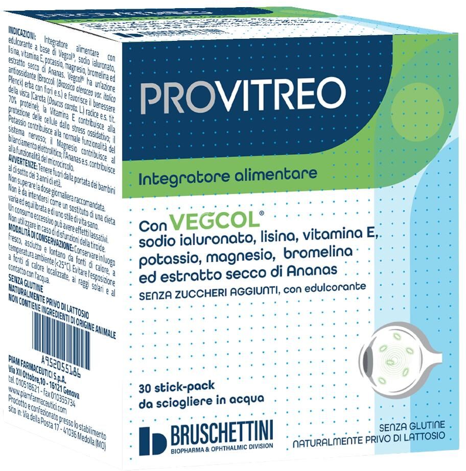 PIAM FARMACEUTICI SpA PROVITREO 30BUST