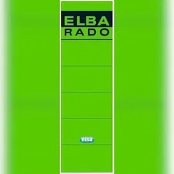 ELBA Ordnerrücken-Etiketten 'ELBA RADO' - kurz/breit, grün