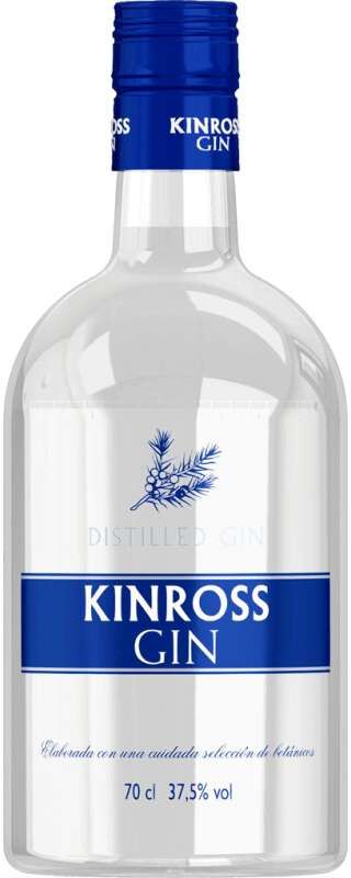 Gin Kinross de Teichenné - Gin premium española con 37,50% de graduación