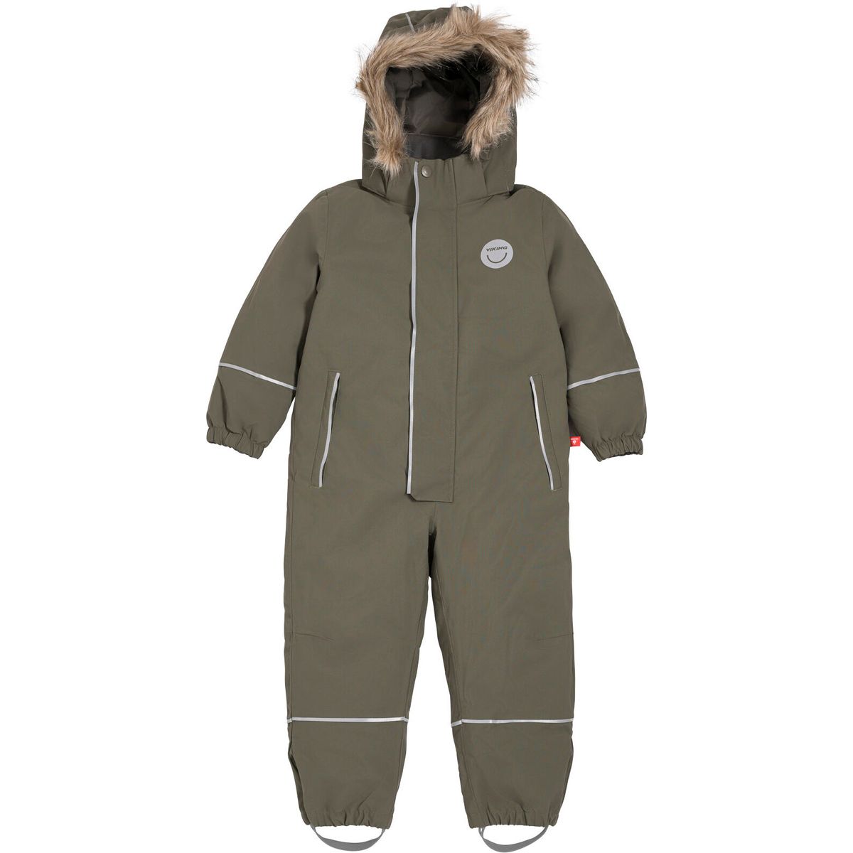 Viking Play Winter Playsuit Thermal olive (37) 122 50-26510-37-122