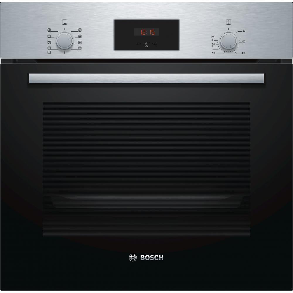 HERDSET BOSCH Backofen mit Induktionskochfeld - autark 60 cm Teleskopauszug 3D-Heißluft