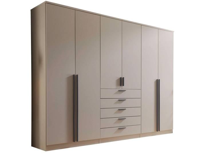 Z2 Drehtürenschrank 6-türig ARNIS, Kaschmir, Holznachbildung