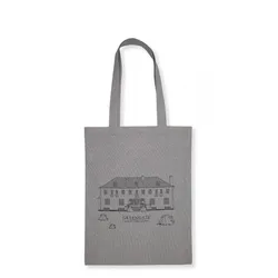 GreenGate Baumwolltasche Greengate grau, 34 x 45 cm