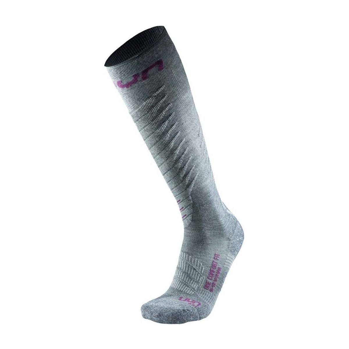 Uyn Woman Ski Comfort One Socks grey/purple (G360) 35/36 S100315-G360-35/36