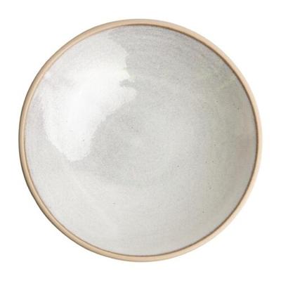 Olympia Canvas flache Schale weiß 20cm
